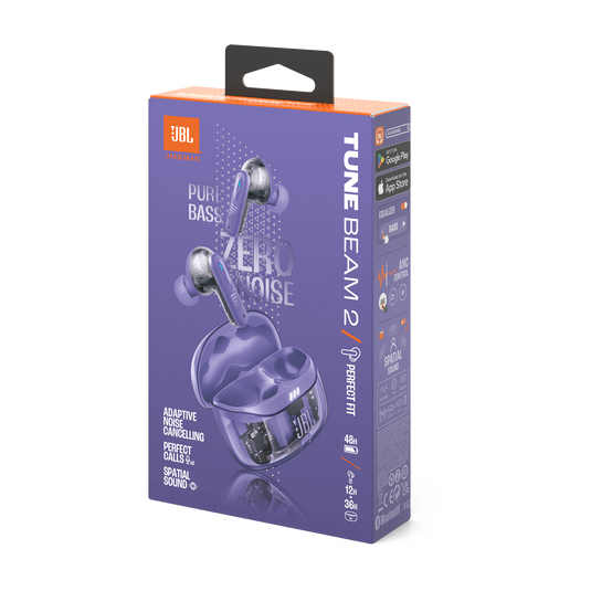 JBL Tune Beam 2 Ghost Edition | True Wireless Noise Cancelling Earbuds